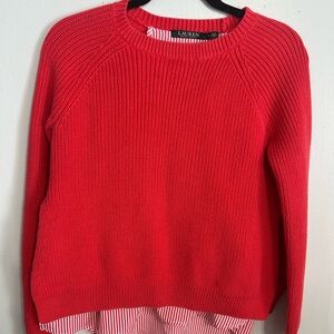 Ralph Lauren Sweater Women's Small LRL Layered Under Shirt Long Split Side